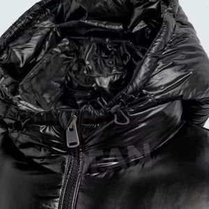 Men's Casual Winter Jacket With Thick Puffer Jacket Warm Hood Winter Outwear Coat <b>Business</b> Hombre Woven Polyester Fabric - Product Image 4