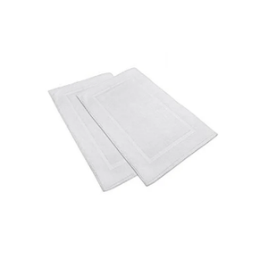 2026 Custom Logo Non-slip 100% Cotton White Color 50x80cm Hotel and Spa Bath <b>Mat</b> - Product Image 5