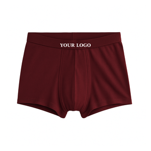 Calzoncillos de cintura media para hombre de alta calidad, tejido elástico de 4 vías, transpirable y embalaje personalizado, bóxer de precio barato de fábrica - Product Image 3