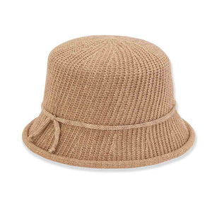 Custom Logo Embroidery Bulk Winter Knitted Bucket Hats Reversible Printed Pattern in Silk and Canvas for Fishing and Cycling - Product Image 2
