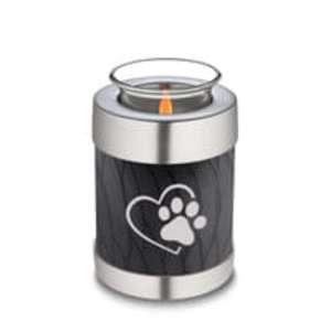 Artículos Funerarios para Perros, Urna de Cremación de Metal con Tapa de Latón para Velas de Té, Artesanías, Urnas para Mascotas, Precio Económico - Product Image 2