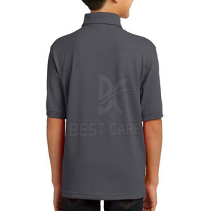 Camisetas Polo para Niños a la Venta, Precio Razonable, Diseño Personalizado, Transpirables, Ligeras, de Color Sólido - Product Image 3