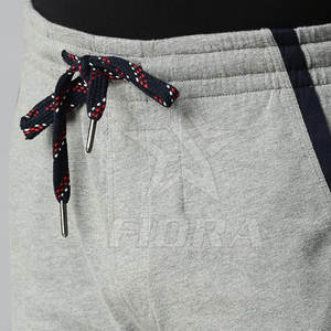 Pakistan กางเกงขาสั้นผู้ชายใส่สบาย, ทำจากผ้าโพลีเมอร์เอวยางยืดปิดสีตัดกัน - Product Image 5