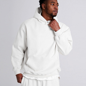 Nuevo diseño logotipo personalizado algodón gimnasio ropa hombres Fitness pulóver Sudadera con capucha ropa atlética entrenamiento deportes Sudadera con capucha - Product Image 6