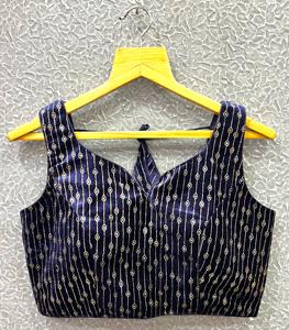 Blusa Strach moderna con válvulas pesadas, lista para usar, estilo formal de verano con hermoso nudo, patrón abierto en la espalda RADHEY - Product Image 6