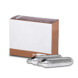 <span class=keywords><strong>Cartouche</strong></span> <span class=keywords><strong>CO2</strong></span> filetée 16g pour gonfleur de pneu de vélo, usage unique, type portable - Product Image 3