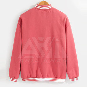 Chaquetas Letterman Ligeras de Alta Calidad Fabricadas en Pakistán, Frente Abierto, Transpirables, Mezcla de Lana Ecológica, Diseño OEM - Product Image 2