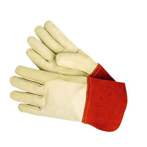 <b>Heat</b> Resistance Best Premium Leather Welding Gloves Arrival <b>Heat</b> Resistance Reasonable Safety Gloves <b>Heat</b> Resistance custom - Product Image 5