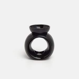 Diffuseur de parfum à bougie chauffe-cire en céramique écologique à deux pièces alimenté par USB pour l'aromathérapie d'intérieur, installation décorative sur table - Product Image 5