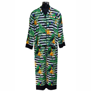 ชุดนอนผ้าฝ้าย100% พิมพ์ลายเสือดาวสำหรับผู้หญิงกำหนดขนาดได้เองระบายอากาศได้แบบแห้งเร็วสำหรับฤดูใบไม้ผลิฤดูร้อนฤดูใบไม้ร่วง - Product Image 2