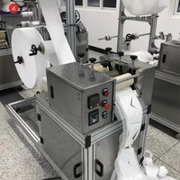 Bon prix, afrique, asie, ajout manuel de colle, fonctionnement facile, machine de fabrication de serviettes hygiéniques semi-automatiques