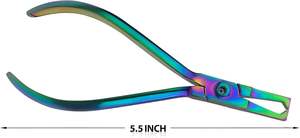 Pince ergonomique pour la pose de supports orthodontiques, outil en acier inoxydable de haute qualité pour appareils dentaires, durabilité longue durée - Product Image 6