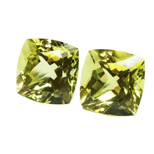 Haute qualité bijoux à bricoler soi-même accessoires 100% naturel citron Quartz coussin en forme de facettes coupe pierre précieuse en vrac pour vente en vrac OEM - Product Image 3