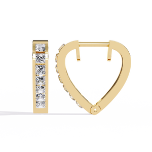 Pendientes Brillantes de Oro de 18K con Diamante Cultivado en Laboratorio, Pendientes de Diamantes Premium - Product Image 5