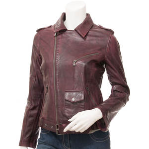 Chaqueta de cuero para mujer de nuevo estilo | Las mejores chaquetas de cuero de moda para mujer de llegada para ropa de invierno/chaquetas de cuero de manga larga - Product Image 5
