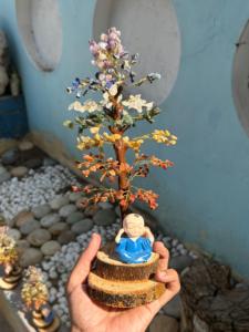 Artisanat artistique 7 cristaux décoratifs de pièce maîtresse d'arbre de chakra - Product Image 2