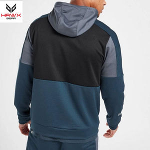 เสื้อมีฮู้ดแบบมีซิปสำหรับผู้ชายเสื้อผ้าแฟชั่นแนวสตรีทโอเวอร์ไซส์ขายส่ง - Product Image 3