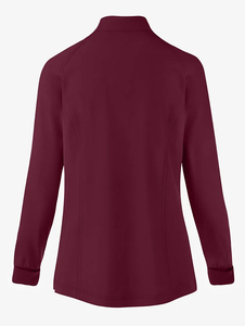 Blouse de travail confortable et respirante, coupe ajustée, tissu extensible, couleur et logo personnalisés, uniforme d'hôpital unisexe - Product Image 4