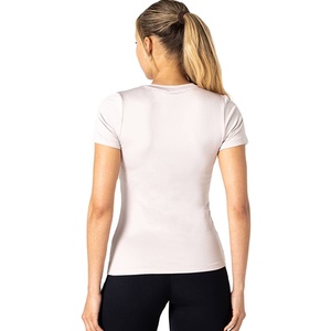 Camisetas Deportivas de Verano para Mujer al por Mayor, 100% Poliéster, Elásticas, Ajustadas, de Secado Rápido, Anti-Pilling, Transpirables y Ligeras - Product Image 6
