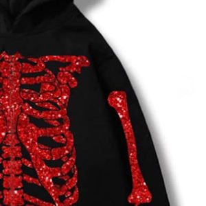 Sweat à capuche vintage à logo personnalisé de haute qualité, coupe classique, pour homme, 100% coton, saison hivernale, fermeture éclair, méthode de tissage au crochet - Product Image 3