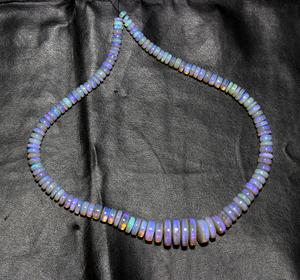 Cuentas de Ópalo Australiano Natural Hechas a Mano de Alta Calidad, Cuentas Sueltas Redondas Transparentes de 16 Pulgadas - Product Image 5