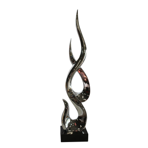 Sculpture créative en métal avec finition artistique élégante et décorative en métal pour les intérieurs de maison modernes - Product Image 6