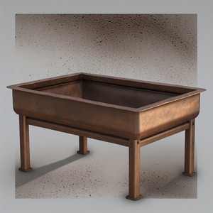 Brasero en métal de haute qualité conçu pour le confort de la cour, offrant une finition lisse et un chauffage fiable - Product Image 1