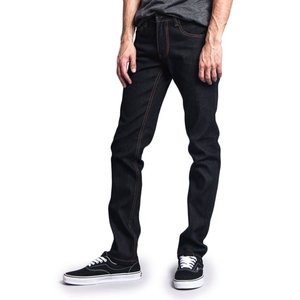 กางเกงยีนส์ผู้ชายทรงแบ็กกี้เอวยางยืดสำหรับฤดูร้อนกางเกงผ้าเดนิมทรงตรงลำลองแนวธุรกิจปักลายแบบคลาสสิกสำหรับผู้ชาย - Product Image 3