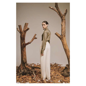 Pantalon de lys élégant pour femmes SOUL Made Vietnam Logo joliment décoré Respirant Collection Automne Printemps Offrant ODM - Product Image 4