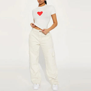 Vêtements de course et de jogging pour femmes, vêtements décontractés, pantalons cargo, vêtements de rue, coupe ajustée, jogging décontracté pour femmes, pantalons de jogging - Product Image 3