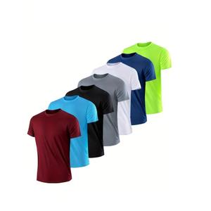 เสื้อยืดสำหรับผู้ชายเสื้อ100% คอตตอนแบบลำลองสำหรับออกนอกบ้านเสื้อยืดโอเวอร์ไซส์ออกแบบได้เองส่งออกจากบีดี - Product Image 4