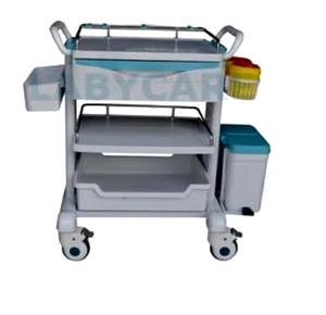 Carrito de hospital duradero con características ajustables diseñado para que los proveedores de atención médica optimicen los procedimientos de tratamiento - Product Image 1