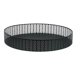 Meilleur plateau noir en aluminium de qualité pour l'utilisation à la maison de restaurant d'hôtel dans le prix de gros de l'Inde - Product Image 1