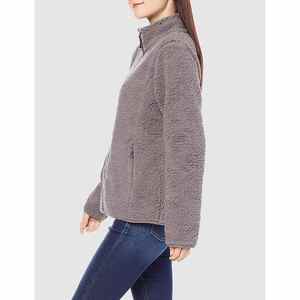 Sweat à capuche en polaire Sherpa surdimensionné de vente chaude pour les femmes personnalisable et respirant fabriqué avec le meilleur tissu au Pakistan - Product Image 6
