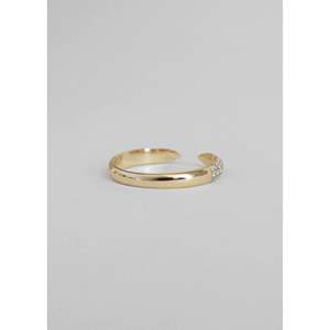 แหวนสแตนเลสสตีลคุณภาพดีปรับขนาดได้ ยี่ห้อ Ennis ประดับเพชรทรง Pav ดีไซน์ทันสมัย ขนาดเดียว ใส่ได้ทุกไซส์ เหมาะสำหรับเป็นของขวัญ - Product Image 3