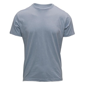 T-shirt 100% coton avec logo personnalisé en gros pour hommes T-shirt unisexe vierge pour hommes T-shirts unis avec logo imprimé - Product Image 1