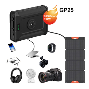 18W 30W 60W แบตเตอรี่ LiFePo4สำหรับตั้งแคมป์พร้อมที่ชาร์จไร้สาย15W - Product Image 1