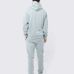 Ensemble de jogging de gymnastique 100% coton personnalisable pour hommes survêtement de haute qualité à bas prix avec logo personnalisé ensemble d'hiver - Product Image 6