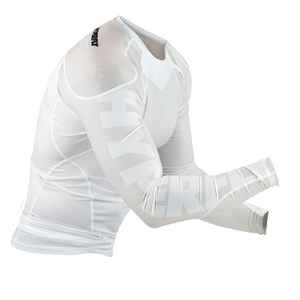 เสื้อรัดรูปแขนยาว BJJ MMA ของผู้ชายเสื้อ rashguard ที่จำเป็นสำหรับฝึกซ้อม - Product Image 6