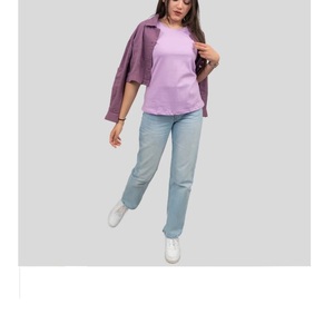 Camisetas Casuales de Manga Corta para Mujer, Tendencia en Ventas, Personalizadas, Ecológicas, Transpirables, Hechas de Spandex/Algodón, con Logotipo de Bangladesh - Product Image 6