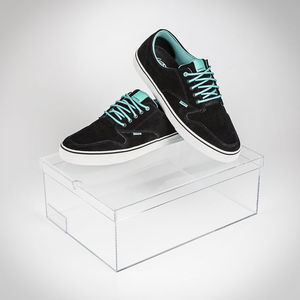 Boîte de présentation de chaussures en acrylique transparent de qualité supérieure avec couvercle Conteneur de stockage élégant pour chaussures organisées et organisation de chaussures élégantes - Product Image 4