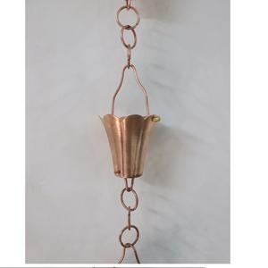 Nouvelle finition chaîne de pluie décorative design antique en aluminium métal chaîne de pluie décoration de ferme chaîne de pluie - Product Image 5