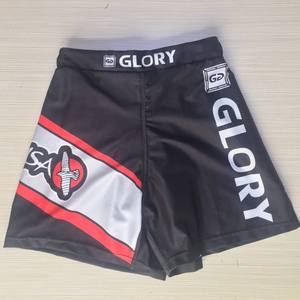 Shorts de combat MMA respirants à séchage rapide, taille mi-haute, professionnels pour le kickboxing, la lutte, le grappling, le striking, le sparring et l'entraînement en salle de sport, en maille - Product Image 6