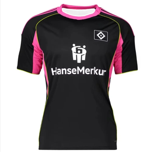 Maillots de football domicile et extérieur Hamburger SV 25-26, t-shirt de sport à manches courtes imprimé en 3D, impression de nom personnalisée pour adultes et enfants - Product Image 1