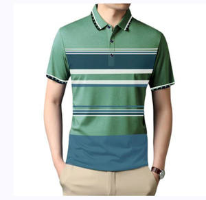 Ventes en gros de polos de golf de haute qualité, à sublimation, impression intégrale, extensible, séchage rapide, coupe ajustée - Product Image 4