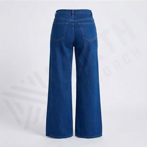 Pantalones de Verano de Alta Calidad para Mujer, Corte Acampanado, Cintura Alta, Pierna Recta, Elásticos, Vaqueros Holgados, Casuales, Transpirables, Control de Abdomen - Product Image 2