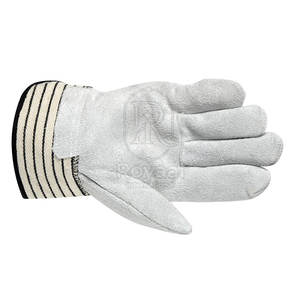 ถุงมือหนังออกแบบเองสำหรับงานอุตสาหกรรม ถุงมือนิรภัยสีตามสั่ง น้ำหนักเบา - Product Image 4