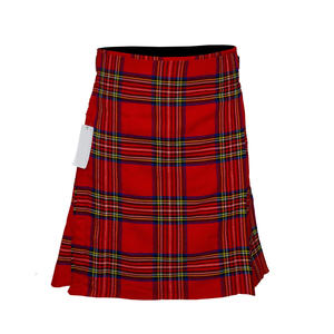 Haute qualité personnalisable hommes écossais famille Tartan Kilts nouveau Style professionnel toutes les tailles disponibles en gros - Product Image 1