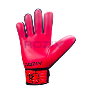 Gants de gardien de but en cuir de haute qualité professionnels avec design respirant, couleur et logo personnalisables, gants de football unisexes - Product Image 3