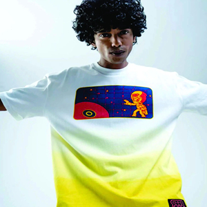 T-shirt à manches courtes rétro hip-hop pour homme, tendance estivale, nouvelle tendance, hauts de rue - Product Image 1